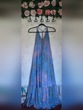 *Amazing Find* Boho Love Grecien Floral Layered Maxi Dress (NWOT)